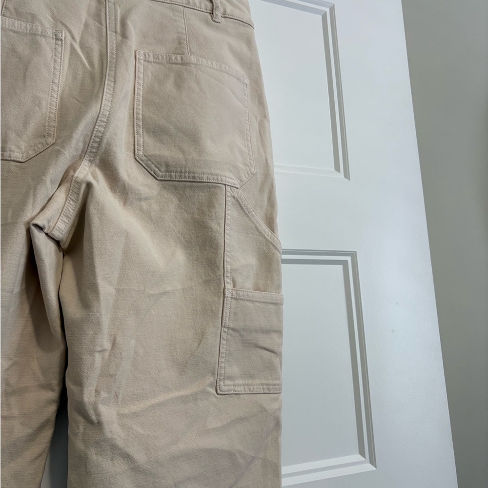Aritzia Wilfred Free Mid Rise Modern Utility Pants Size 10 - Picture 8 of 14